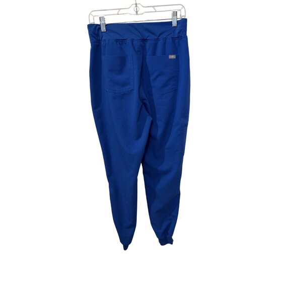 Womens Figs Zamora Royal Blue Technical Collection Jogger Scrub Pants medium - Picture 4 of 7